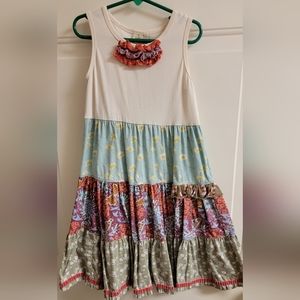 Matilda Jane Ruffle Floral Tiered Tank Dress